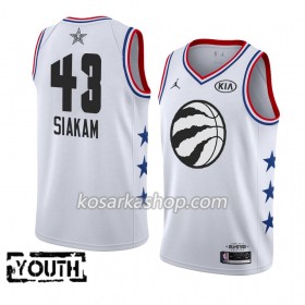 Dres Toronto Raptors Pascal Siakam 43 2019 All-Star Jordan Brand Bijela Swingman - Dječji